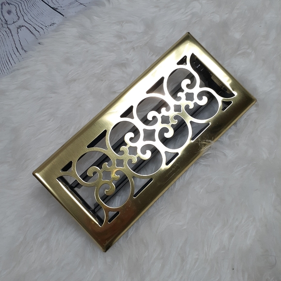 VTG 1990s Gold Vent Cover - Picture 1 of 13
